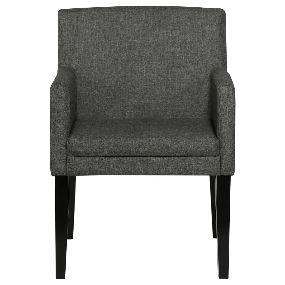 Catherine Charcoal Grey/Black 7-Piece Double Pedestal Dining Set by Coaster at Eve Furniture