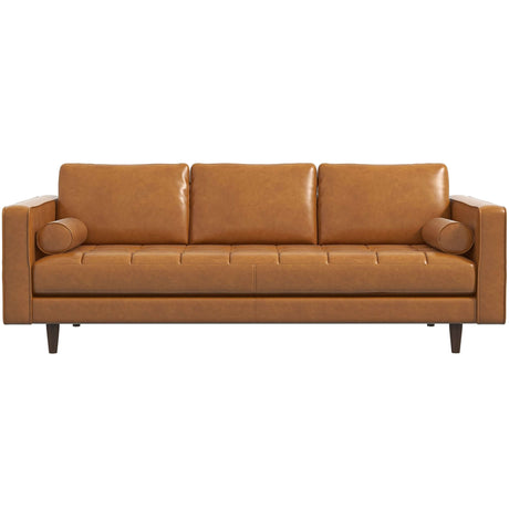 Tessa Dark Green Velvet Sofa