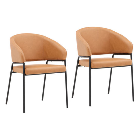 Cathey Dining Chair Set of 2 by Dovetail at Eve Furniture