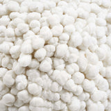 Cathy Cream Woven Pouf by TOV Furniture at Eve Furniture