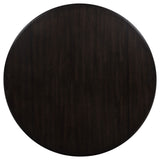 Catley Dark Coffee 5-piece Round Drop Leaf Dining Table Set by Coaster at Eve Furniture