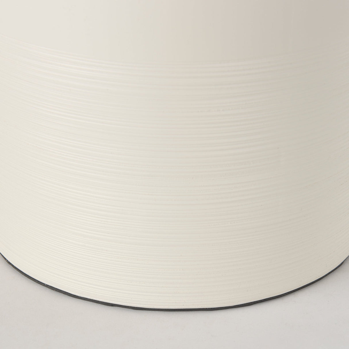 Cato Cream Base W/White Shade Table Lamp by Mercana at Eve Furniture