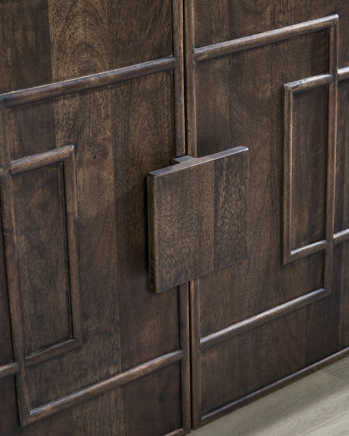 Cato Dark Brown Accent Cabinet by ASHLEY FURNITURE at Eve Furniture