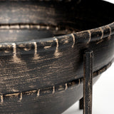 Cauldron (Set of 2) Brown Metal Bowls by Mercana at Eve Furniture