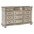Cavalier Silver Dresser by Homelegance at Eve Furniture