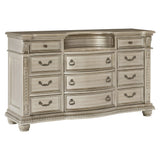 Cavalier Silver Dresser by Homelegance at Eve Furniture