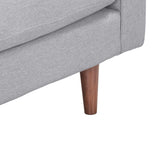Cave Tweed Loveseat by TOV Furniture at Eve Furniture