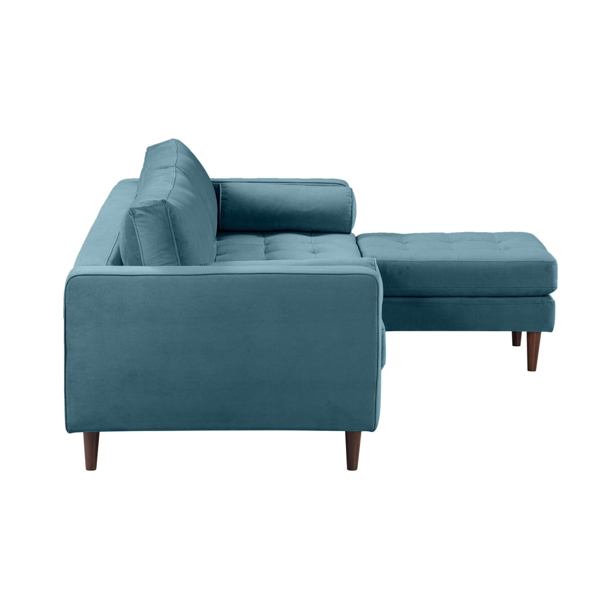 Cave Velvet Sectional by TOV Furniture at Eve Furniture