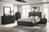 Cavelle Black 2-Drawer Nightstand by Coaster at Eve Furniture