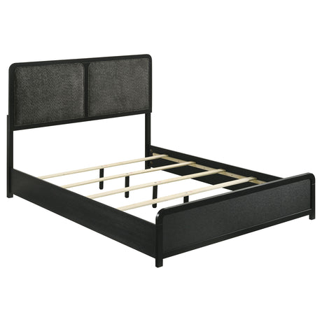 Cavelle Black 4-Piece Eastern King Bedroom Set by Coaster at Eve Furniture