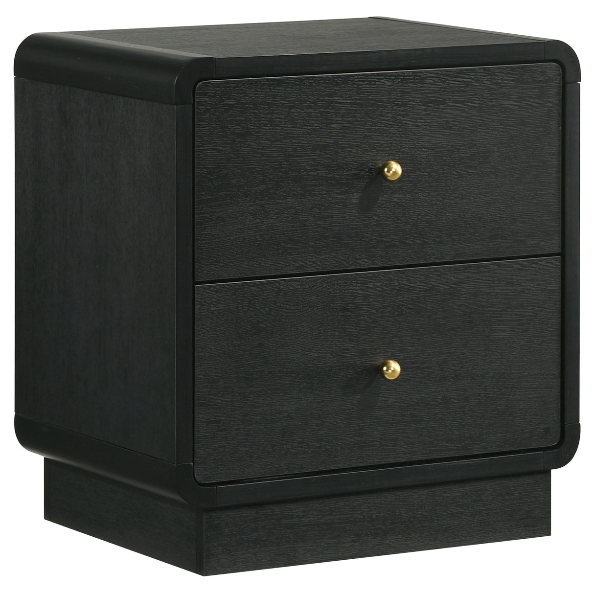 Cavelle Black 4-Piece Eastern King Bedroom Set by Coaster at Eve Furniture