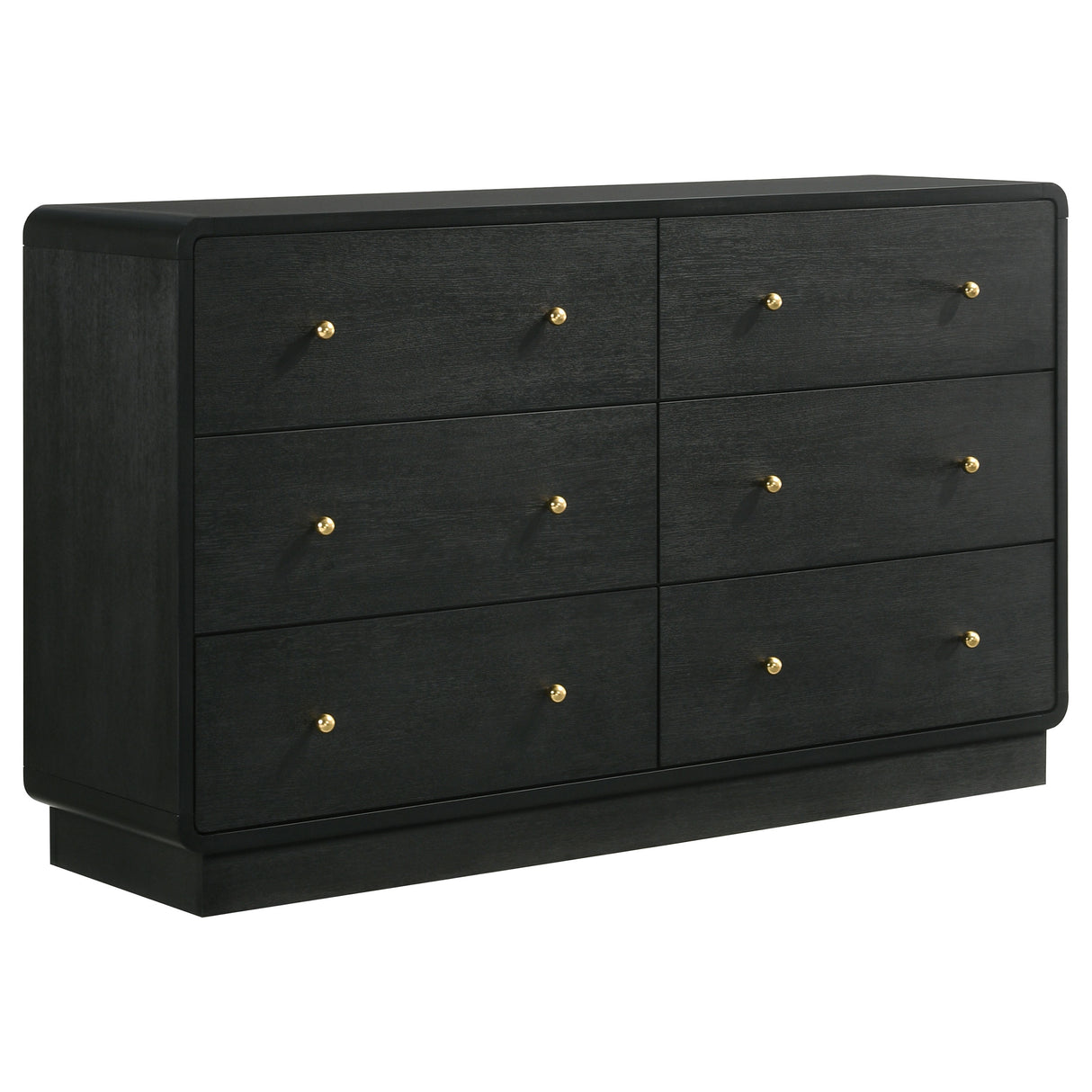 Cavelle Black 4-Piece Eastern King Bedroom Set by Coaster at Eve Furniture