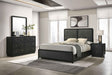 Cavelle Black 4-piece Full Bedroom Set by Coaster at Eve Furniture