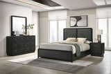 Cavelle Black 4-piece Full Bedroom Set by Coaster at Eve Furniture