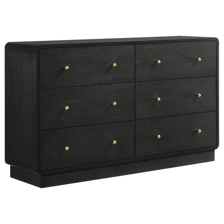 Cavelle Black 4-piece Queen Bedroom Set by Coaster at Eve Furniture