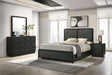 Cavelle Black 4-piece Queen Bedroom Set by Coaster at Eve Furniture