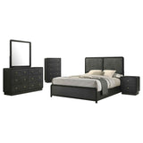 Cavelle Black 5-piece Full Bedroom Set by Coaster at Eve Furniture
