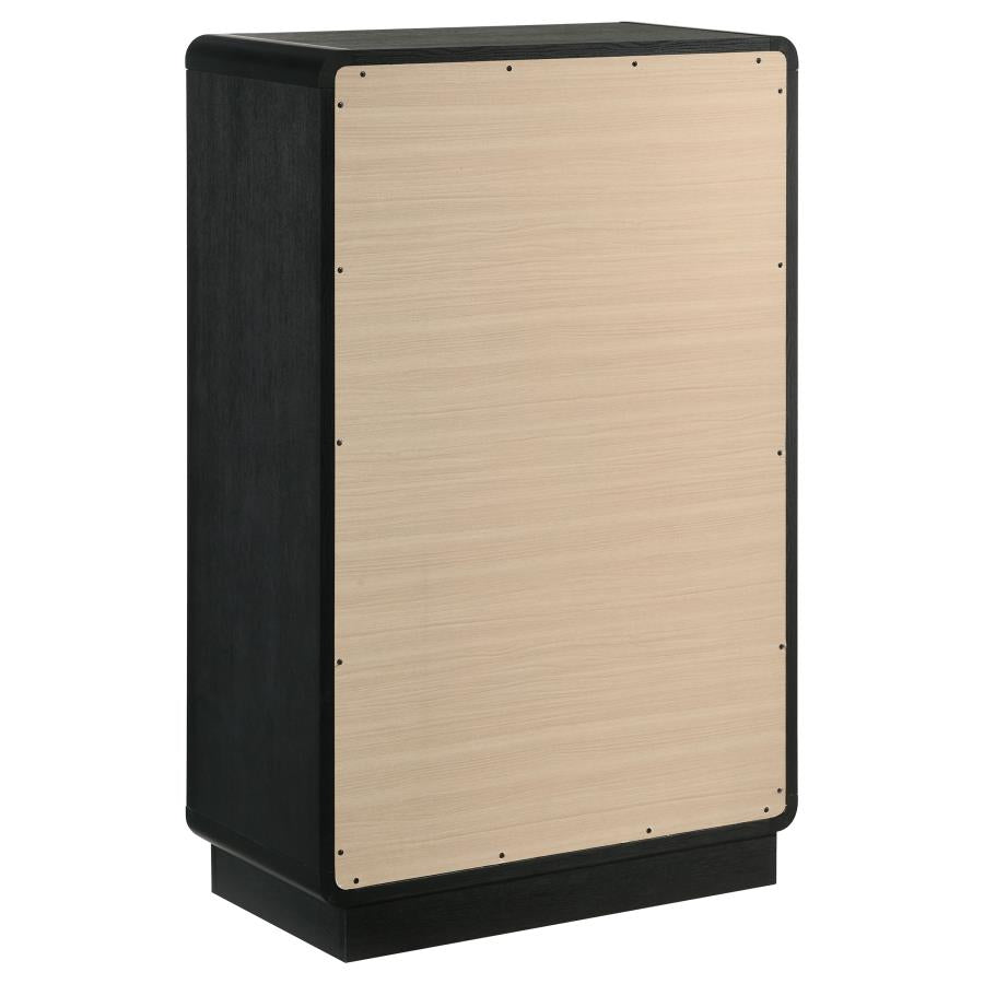 Cavelle Black 5-piece Queen Bedroom Set by Coaster at Eve Furniture