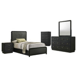 Cavelle Black 5-piece Twin Bedroom Set by Coaster at Eve Furniture