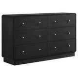 Cavelle Black 5-piece Twin Bedroom Set by Coaster at Eve Furniture