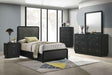 Cavelle Black 5-piece Twin Bedroom Set by Coaster at Eve Furniture