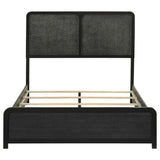Cavelle Black 51-inch Upholstered Full Panel Bed by Coaster at Eve Furniture