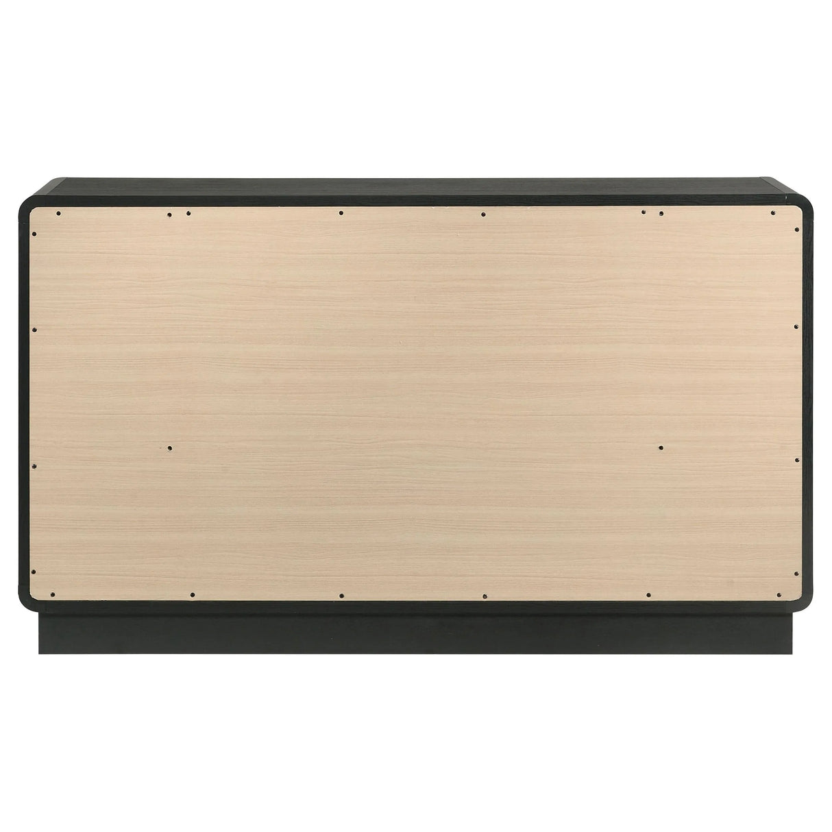 Cavelle Black 6-Drawer Dresser Cabinet by Coaster at Eve Furniture
