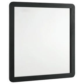 Cavelle Black Dresser Mirror by Coaster at Eve Furniture