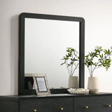 Cavelle Black Dresser Mirror by Coaster at Eve Furniture