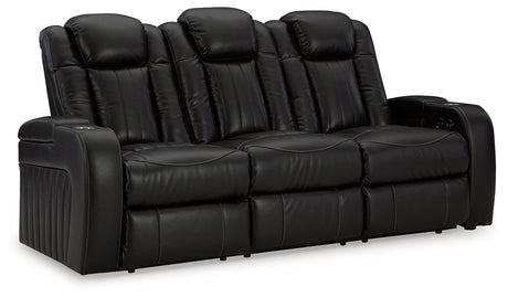 Power recline sofa