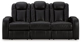 Faux leather sofa set