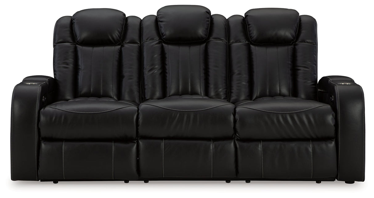 Caveman Den Midnight Power Reclining Sofa