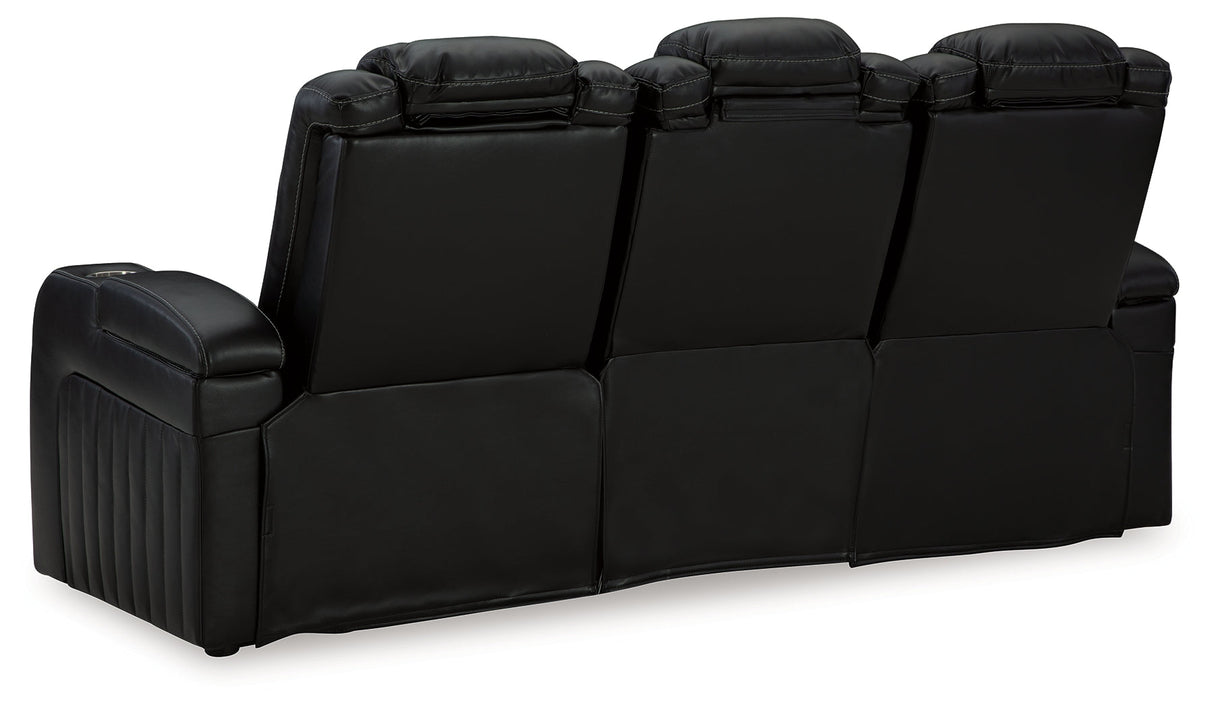 Caveman Den Midnight Power Reclining Sofa