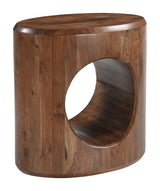 Cavo Brown Side Table by Zuomod at Eve Furniture