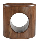 Cavo Brown Side Table by Zuomod at Eve Furniture