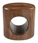Cavo Brown Side Table by Zuomod at Eve Furniture