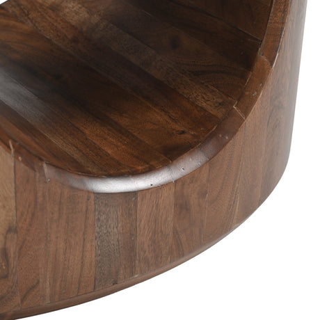 Cavo Brown Side Table by Zuomod at Eve Furniture