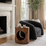 Cavo Brown Side Table by Zuomod at Eve Furniture