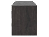 Cayboni Black 71" TV Stand by Ashley at Eve Furniture