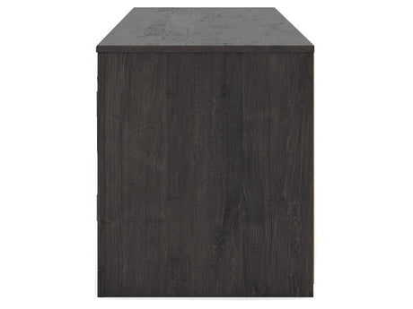 Cayboni Black 71" TV Stand by Ashley at Eve Furniture