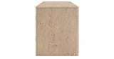 Cayboni Tan 71" TV Stand with Electric Fireplace by Ashley at Eve Furniture