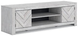 Cayboni Whitewash 71" TV Stand by Ashley at Eve Furniture