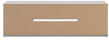 Cayboni Whitewash 71" TV Stand by Ashley at Eve Furniture