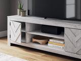 Cayboni Whitewash 71" TV Stand by Ashley at Eve Furniture