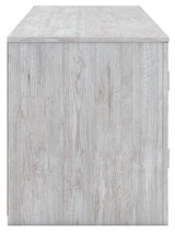 Cayboni Whitewash 71" TV Stand by Ashley at Eve Furniture