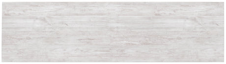 Cayboni Whitewash 71" TV Stand with Electric Fireplace by Ashley at Eve Furniture