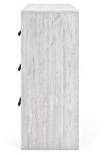 Cayboni Whitewash Dresser by Ashley at Eve Furniture