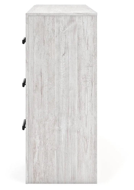 Cayboni Whitewash Dresser by Ashley at Eve Furniture