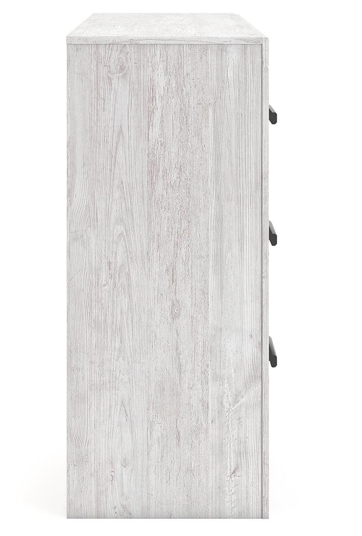 Cayboni Whitewash Dresser by Ashley at Eve Furniture