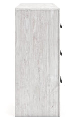 Cayboni Whitewash Dresser by Ashley at Eve Furniture